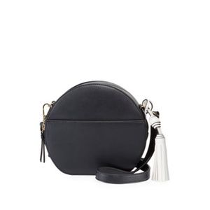 Neiman Marcus Rosie Small Round Crossbody